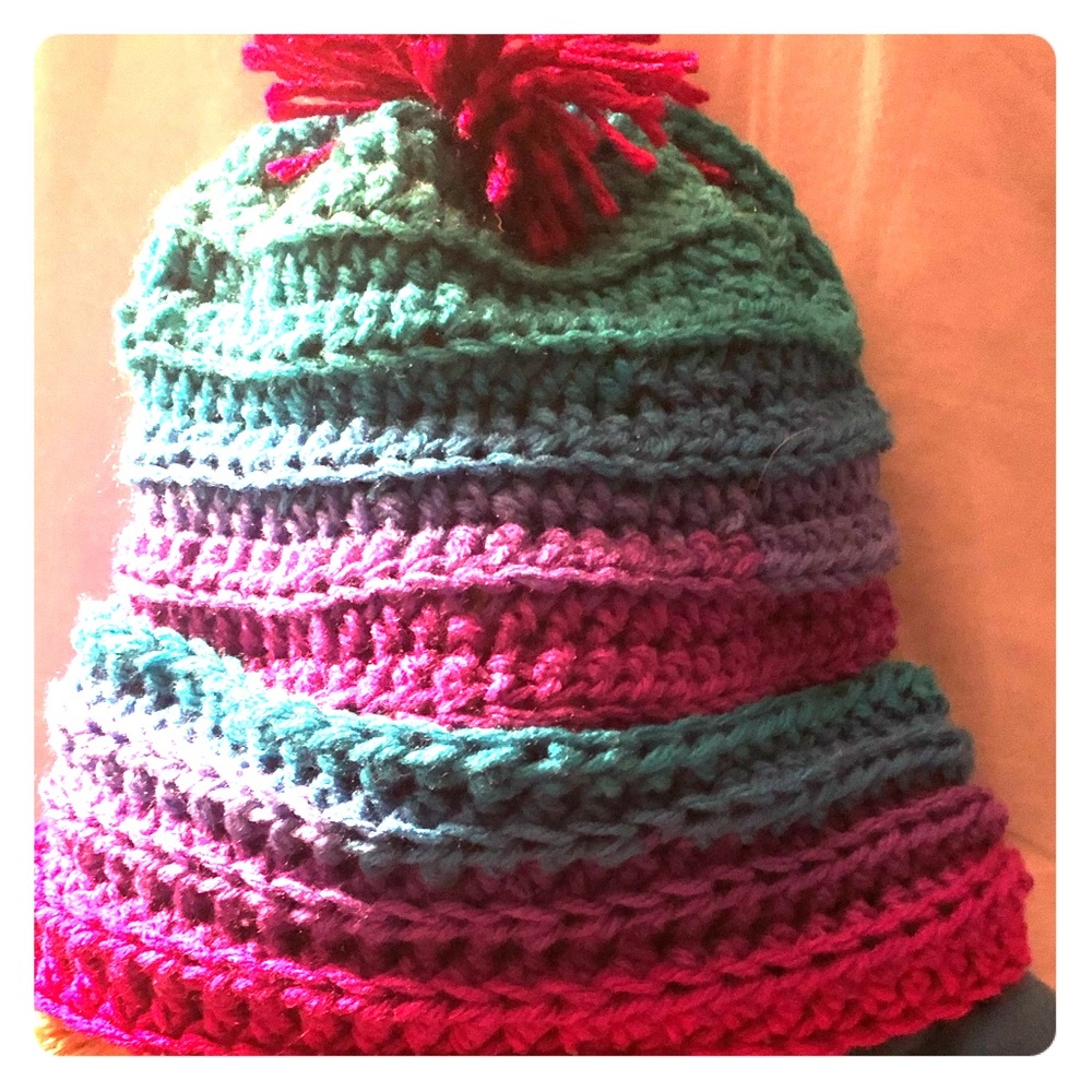 Crocheted hat